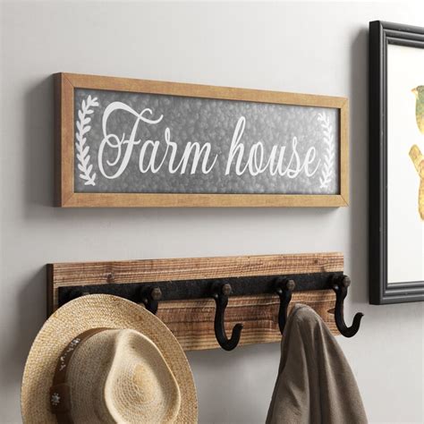 metal wall art farm house|galvanized metal wall art.